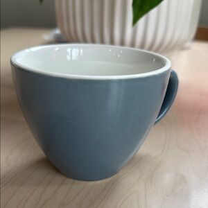 Blue Ceramic Manatee Mug